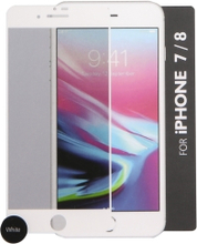 Gear GEAR Hærdet Glas 3D hvid iPhone 6/7/8/SE 2/3 gen Platinum