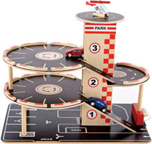 Hape parkeringshus med biler - Park & Go Garage
