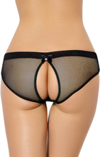 Netted Open Back Panty M
