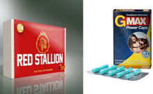 Erektionshjälp Paket 6 - Red Stallion + GMax - spara 12%