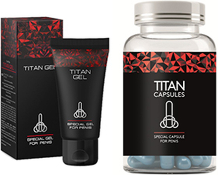 Titan Gel+Kapslar Paket