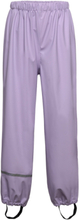 "Rainwear Pants - Solid Outerwear Rainwear Bottoms Purple CeLaVi"