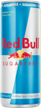Red Bull Sugar Free 24x250 ml, Energidrikk, inkl. pant