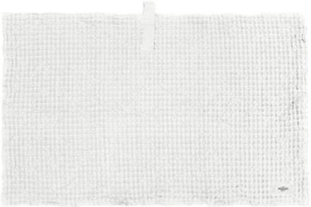 Big Waffle Bath Mat Home Textiles Rugs & Carpets Bath Rugs White The Organic Company