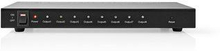 Nedis HDMI - Splitter | 8-Port port(s) | HDMI- ingång | 8x HDMI- Utgång | 4K@30Hz | 3.4 Gbps | Metall | Antracit