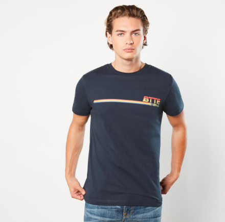 Back to the future Flux Capacitor Front Unisex T-Shirt - Navy - XXL - Navy