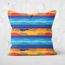 Back to the Future Square Cushion - 60x60cm - Soft Touch
