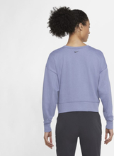 Nike Dri-FIT Get Fit Women's Fleece Sparkle Training Top - Purple