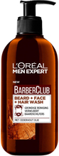 L'Oréal Paris Men Expert BarberClub Beard + Face + Hair Wash 200ml