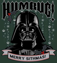 Star Wars Darth Vader Humbug Christmas Hoodie - Forest Green - XL