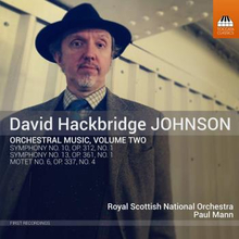Johnson David Hackbridge: Orchestral Music Vol 2