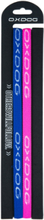 Oxdog Slim Hairband 2-pack Pink/Blue