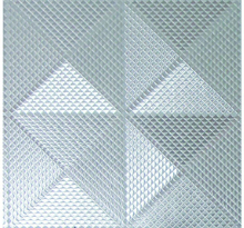 Fototapeta Geo Diamond Foil Silver 53x1005 cm