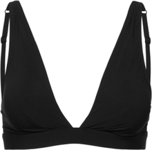 Inspire Wirefree Plunge Bra Swimwear Bikinis Bikini Tops Triangle Bikinitops Black CHANTELLE