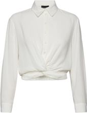 Shirt Tops Shirts Long-sleeved White Emporio Armani