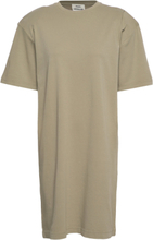 Jersey Essence Vika Dress Dresses T-shirt Dresses Kakigrønn Mads Nørgaard*Betinget Tilbud