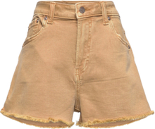 Teen Sky High Rise Khaki Shorts With Washwell Shorts Denim Shorts Beige GAP*Betinget Tilbud