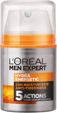 L'oréal Paris Men Expert Hydra Energetic 24H Anti-Tiredness Moisturiser 50 Ml Fuktighetskrem Ansiktskrem Hudpleie Nude L'Oréal Paris*Betinget Tilbud