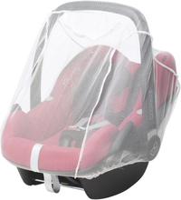 Muskietennet/klamboe voor baby autostoeltje wit