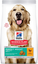 Hill's Science Plan Adult 1+ Perfect Weight Large mit Huhn - Sparpaket: 2 x 12 kg