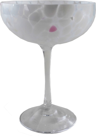 Magnor Swirl champagneglass 22 cl, hvit