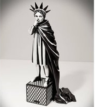Mighty Jaxx Liberty Girl By Brandalised Figure