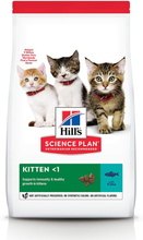 Hill's Science Plan Kitten Thunfisch - Ergänzend: 12 x 85 g Hill's Science Plan Kitten Huhn & Seefisch