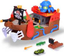 Pirate Boat Toys Toy Cars & Vehicles Toy Vehicles Boats Multi/patterned Dickie Toys
