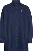Utility Woven Shirt Langermet Skjorte Blå Converse*Betinget Tilbud