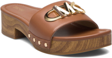Parker Slide Shoes Mules & Slip-ins Flat Mules Brun Michael Kors*Betinget Tilbud
