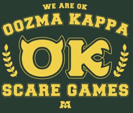 Monsters Inc. Oozma Kappa Scare Games Men's T-Shirt - Green - XL