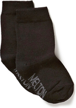 Cotton Socks Sokker Strømper Black Melton