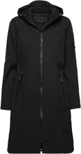 Functional Raincoat Outerwear Rainwear Rain Coats Svart Ilse Jacobsen*Betinget Tilbud