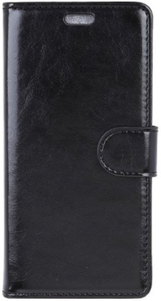 Casecentive Leren Wallet Case iPhone XS Max zwart