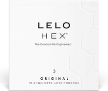 Lelo HEX Condooms (doosje 3 Condooms)
