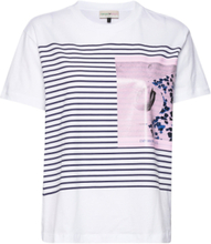T-Shirt Tops T-shirts & Tops Short-sleeved White Emporio Armani