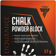 Trec Chalk Block 57 g, kalk i blokk