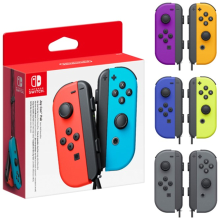 Nintendo Joy-Con Pair Handkontroller Blå/gul