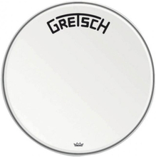 Gretsch Bassdrum head Ambassador white coated, 24