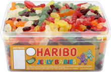 Haribo Jelly Babyes - Ask med Vingummi Godis 1080 gram