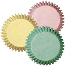 Minimuffinsformar i pastellfärger, 100 st - Wilton