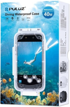 PULUZ 40m / 130ft Diving Unterwassergehäuse Smartphone-Schutzhülle Unterwassergehäuse Stoßfester 360 ° -Vollschutz für das SAMSUNG Galaxy S9 / SAMSUNG Galaxy S9 +