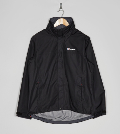 Berghaus RG Alpha Waterproof Jacket, svart