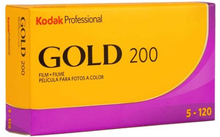 Kodak Gold 200 , 120, 5-pack