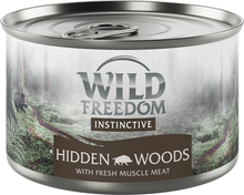 Zum Probierpreis! Wild Freedom Instinctive 6 x 70 g / 140 g - Hidden Woods - Wildschwein - 6 x 140 g