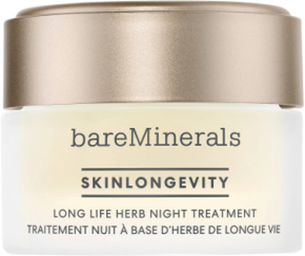 Skinlongevity Skinlongevity Long Life Herb Night Treatment Beauty WOMEN Skin Care Face Night Cream Nude BareMinerals*Betinget Tilbud