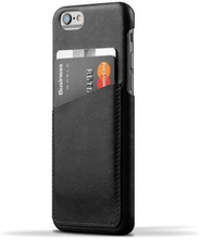 Mujjo Leather Wallet Case 80 iPhone 6(S) Plus zwart