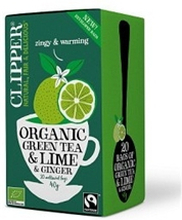 Clipper Green Tea Lime and Ginger 20 pussia