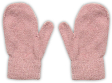 Basic Magic Mittens -Solid Col Accessories Gloves & Mittens Mittens Rosa CeLaVi*Betinget Tilbud