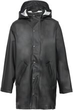 Nkndry Rain Jacket Long 1Fo Noos Outerwear Rainwear Jackets Svart Name It*Betinget Tilbud